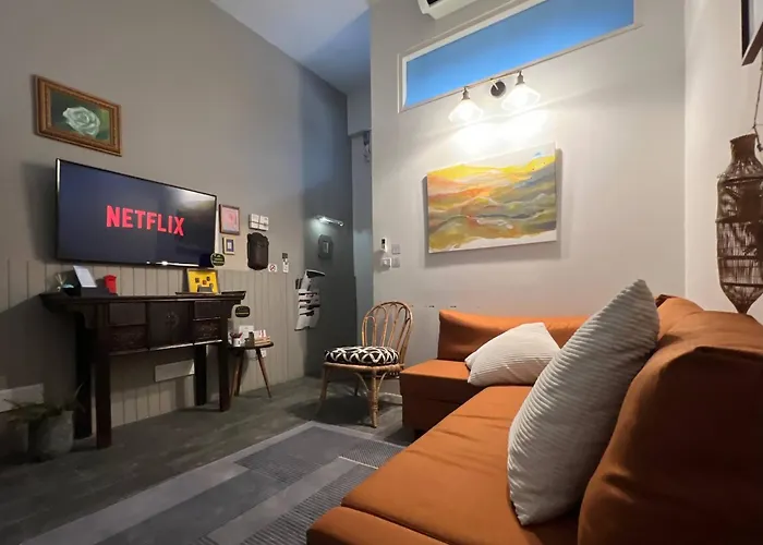 펜션 Non The Post Spacious King With Sofa Bed And Living Area Near Riverside And Iconsiam *